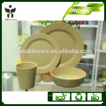 Bamboo fiber kitchen supplies the whole set of tableware